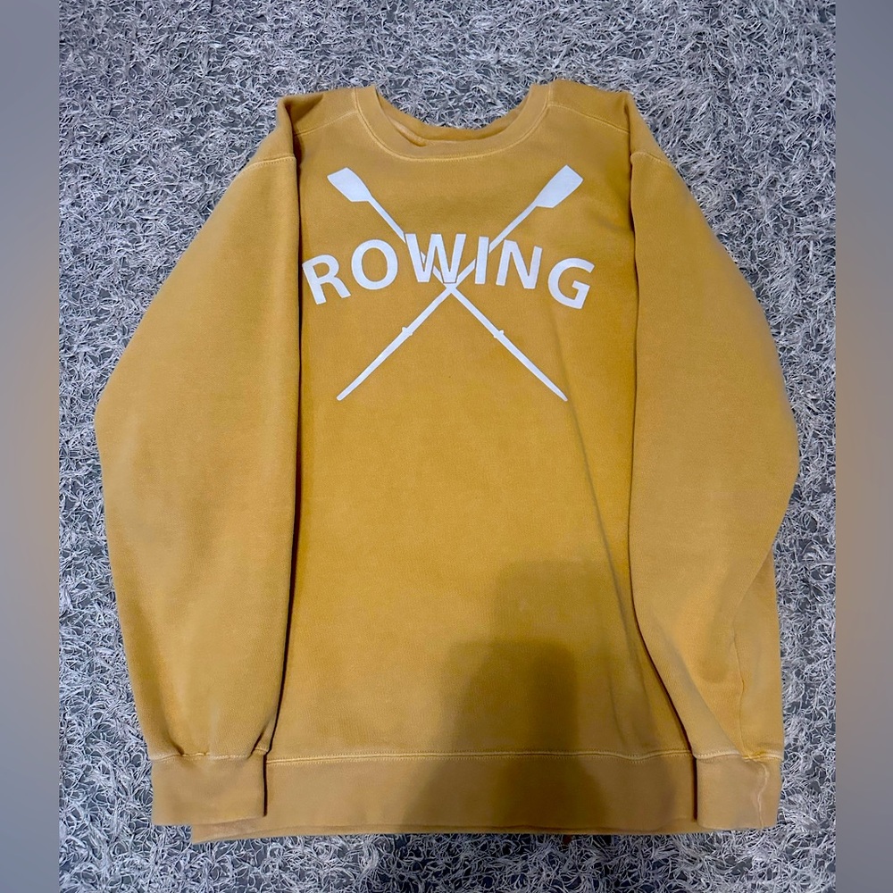 Comfort Colors yellow crewneck